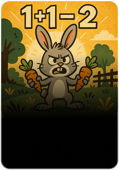 One Plus One, Minus Two